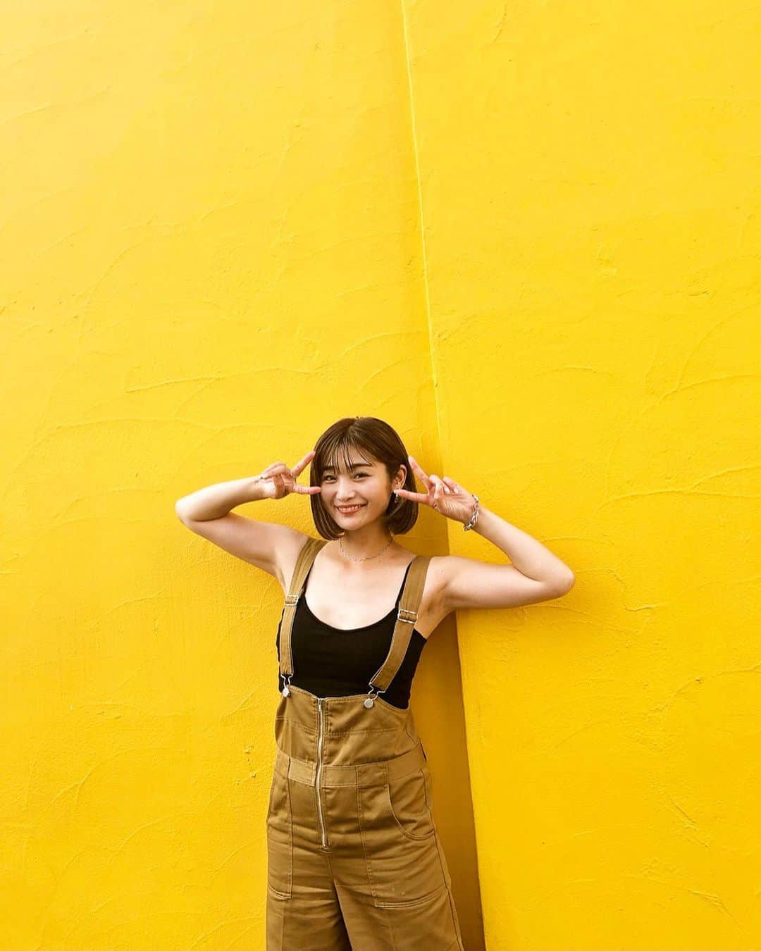 畑中奈緒美さんのインスタグラム写真 - (畑中奈緒美Instagram)「・ 黄色は元気が出るから好きな色🌞 毎日笑顔が一番☺︎🌈 ・ #smile #happy #yellow #summer」8月4日 7時13分 - hatanaka_naomi