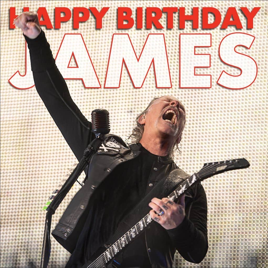 メタリカさんのインスタグラム写真 - (メタリカInstagram)「Happy Birthday, James! 🎉🎂🤘🏻 📸 by @rosshalfin」8月3日 22時22分 - metallica