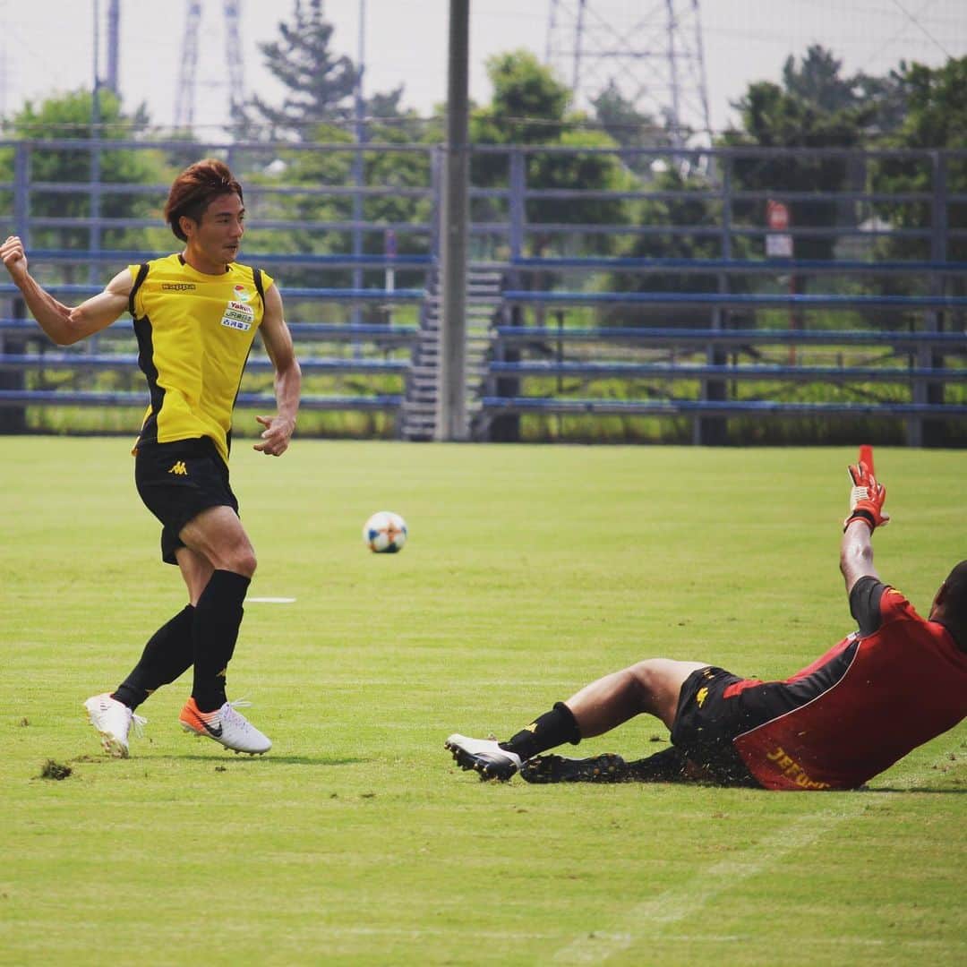 ジェフユナイテッド市原・千葉のインスタグラム：「今週のユナパの様子をお届け📷⚽️ 今節も中3日でのアウェイ鹿児島戦！真夏の連戦、WINBYALLで連勝を掴みとりましょう✊ #jefunited  #ジェフ千葉 #鹿児島ユナイテッドFC #市原 #千葉 #蘇我 #ユナパ #ユナイテッドパーク #ユナパレポ #jleague  #Jリーグ #サッカー #サッカー観戦 #WINBYALL」