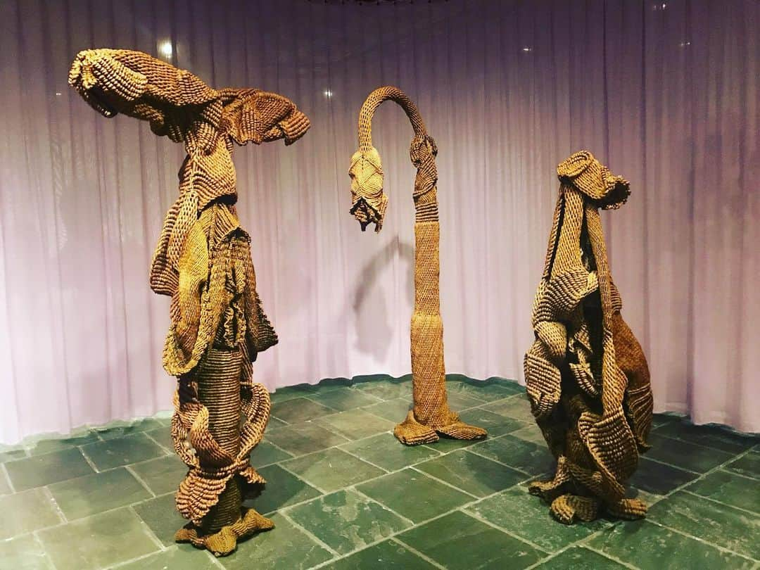 トームさんのインスタグラム写真 - (トームInstagram)「Vrisksh-Nata (Arboreal Enactment) 1991-92 #MrinaliniMukherjee (1949-2015) #PhenomenalNature #MetBreuer #MetMuseum #Indian #art #madebywomen」8月3日 22時32分 - tomenyc