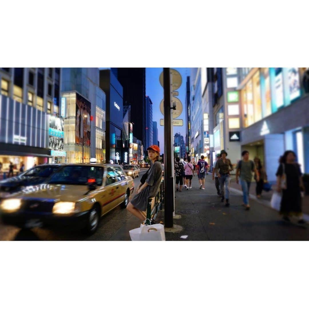 星野にぁさんのインスタグラム写真 - (星野にぁInstagram)「🚕 #harajuku #me #shot #taxi #snap」8月3日 22時49分 - hoshinia621
