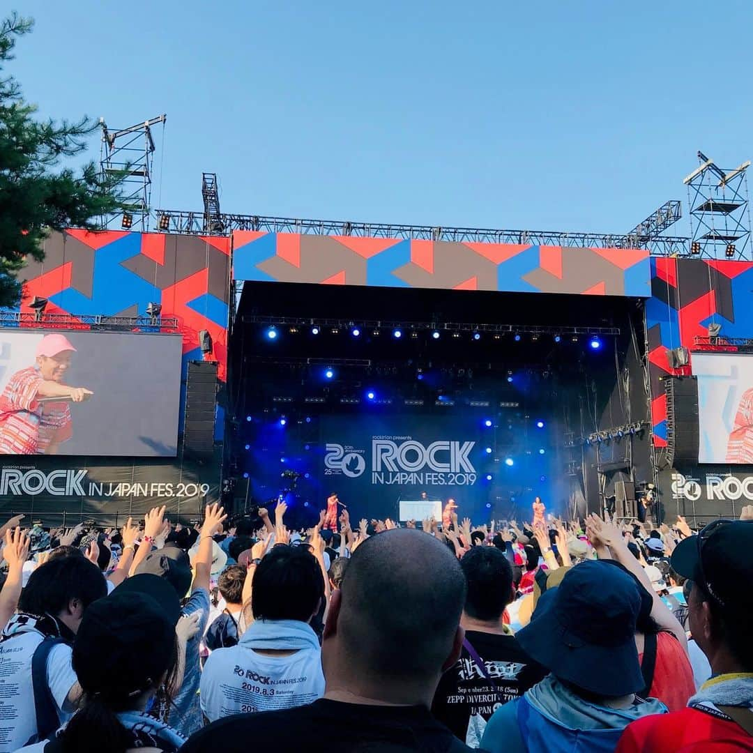 LITTLEさんのインスタグラム写真 - (LITTLEInstagram)「#ロッキン #rijf2019 #kickthecancrew」8月3日 22時41分 - little8og