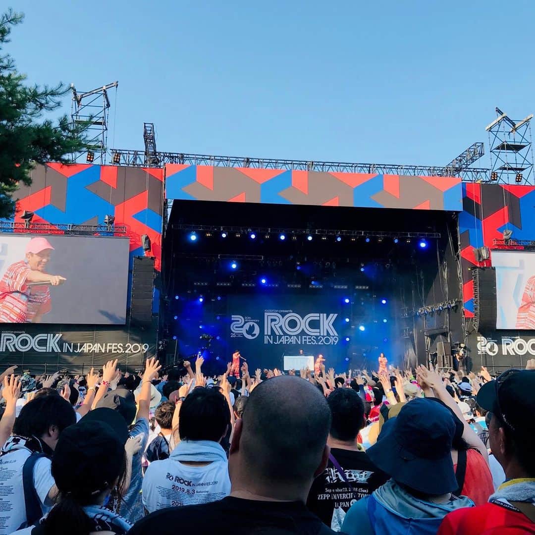 のインスタグラム：「#ロッキン #rijf2019 #kickthecancrew」