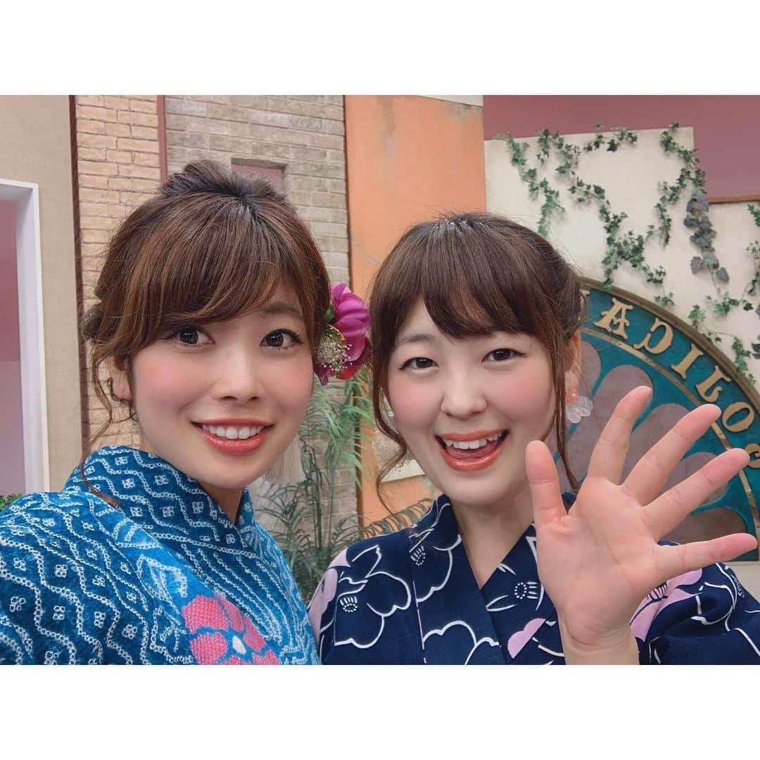 梅山茜さんのインスタグラム写真 - (梅山茜Instagram)「. ＊今年初の浴衣、、🌼＊ . 去年に引き続き今年も！ 浴衣でゴジカル放送しました〜💕 やっぱり浴衣着ると夏だなあって感じしますよね🌞 着付けは晴香さんにして頂きました！ありがとうございます🙇🏻‍♀️ 去年は黒地にピンクのお花でしたが 今年は水色！！←普段あまり着ない色。 去年よりも少しは大人っぽくなったでしょうか、、？ プライベートでも浴衣着てお祭りとか花火行きたいなあ。。 そしてお祭りといえば阿波踊り！ 今年も４日間桟敷で踊ります💃💃💃 バンリク📻の曜日が変わった関係で 今年はあまり練習に行けなかったのですが なんとか頑張って練習しました！ ほんま連でちょうちん持って踊りますので ぜひお時間ある方、見に来てください🏮 また日にちが近づいたらストーリーかTwitterで 時間や場所などupできたらと思います☺️ みなさま猛暑日が続いておりますので くれぐれも熱中症などお気をつけください🙏🏻 . #ゴジカル#アナウンサー#女子アナ#浴衣#四国放送#浴衣女子#浴衣ヘア #夏#生放送#徳島#阿波踊り#阿波おどり#awadance#ほんま連#祭り#夏祭り#お祭り#花火」8月3日 23時07分 - umeyama_akane