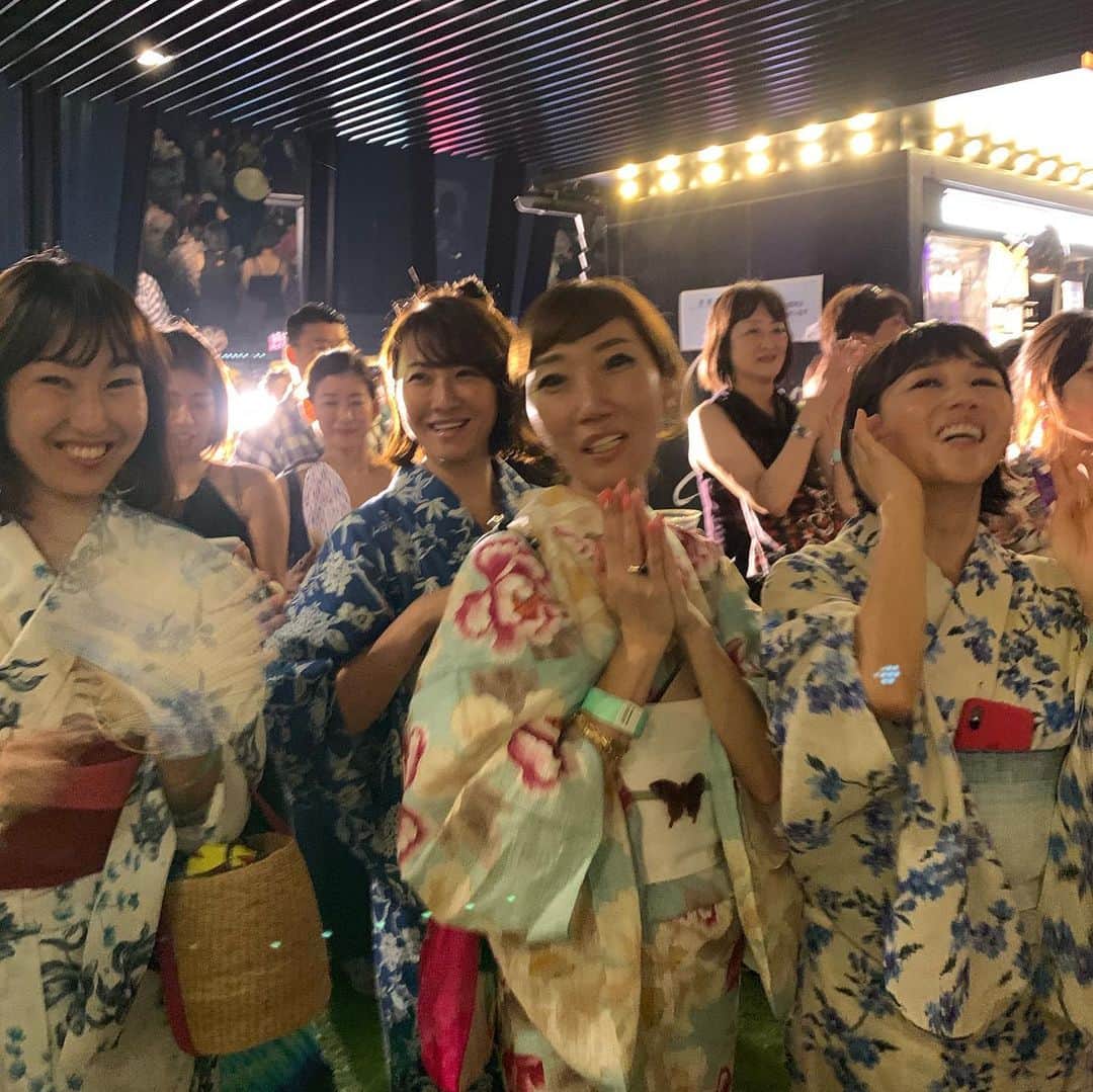 HiRAO INCさんのインスタグラム写真 - (HiRAO INCInstagram)「. 浴衣でお出かけ  毎年恒例 お洒落盆踊り  私とけいこちゃんは、kyomadoka ×MYLANの浴衣。 みんなはkeitamaruyama。  お祭りでは、みんなに会えて、とっても楽しかった✨」8月3日 23時18分 - kayokohirao