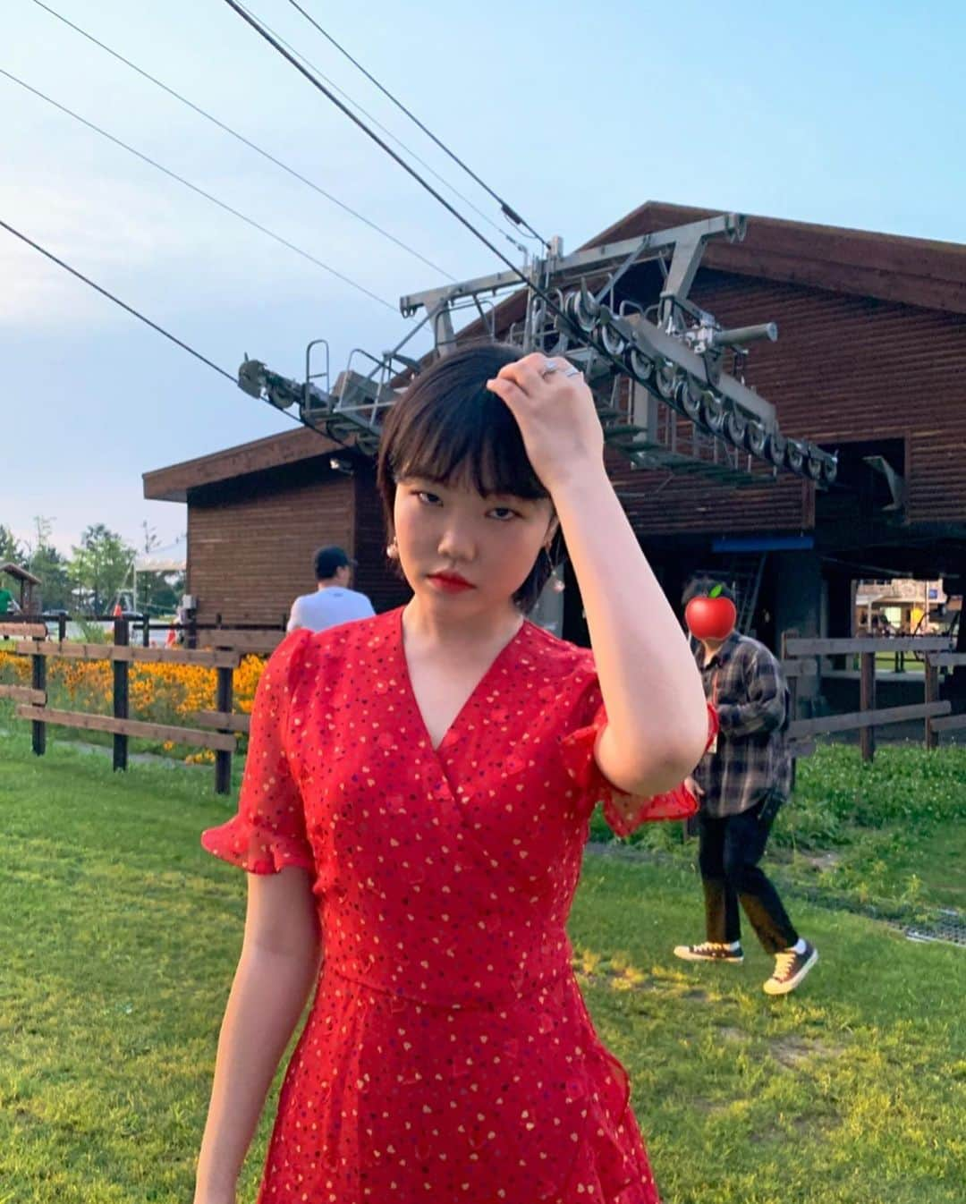 スヒョンさんのインスタグラム写真 - (スヒョンInstagram)「🍎🍎🍎🍎🍎」8月3日 23時32分 - akmu_suhyun