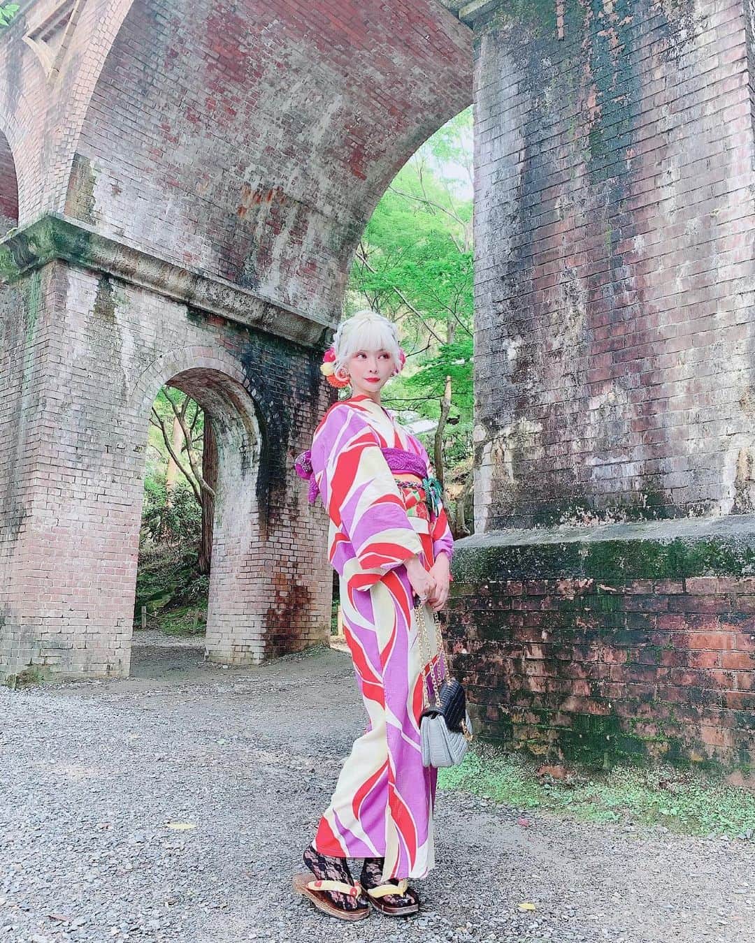 北出菜奈さんのインスタグラム写真 - (北出菜奈Instagram)「今年の初浴衣は京都にて。  #京都 #kyoto #kimono #南禅寺 #travelinkyoto #streetshot #ootd #fashion #style #instafashion」8月3日 23時27分 - nana_kitade