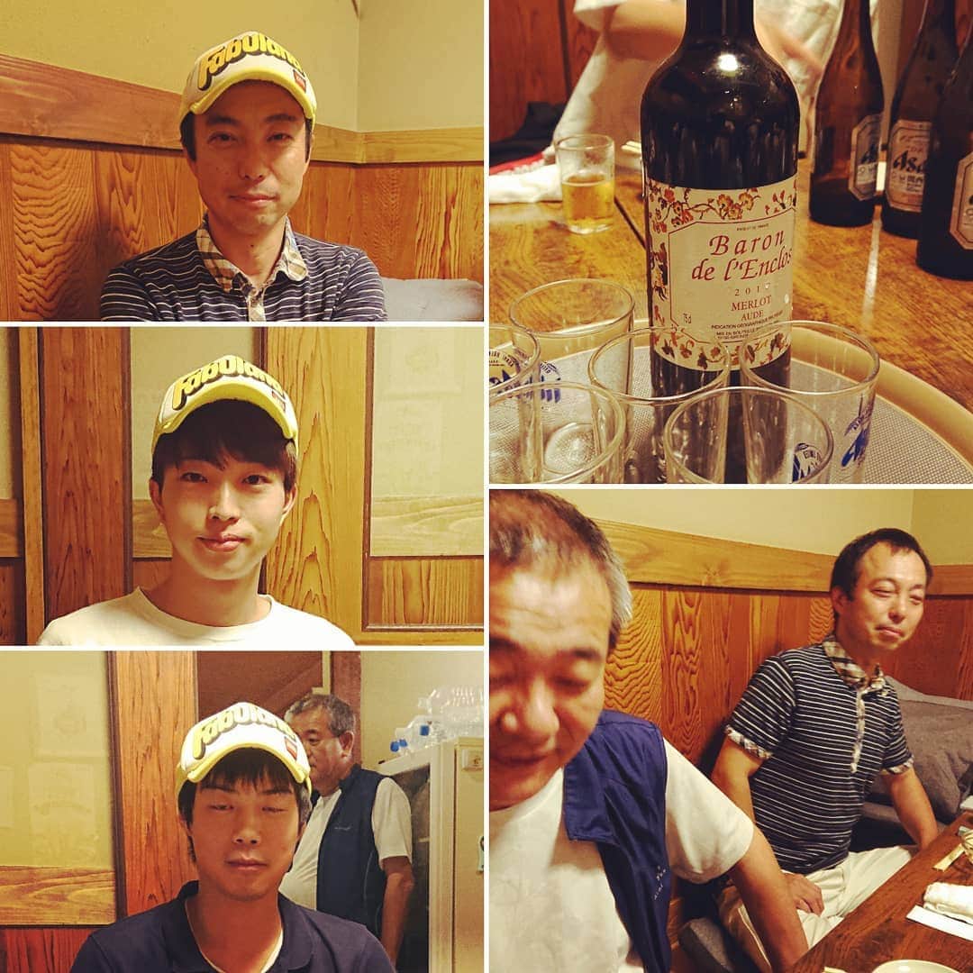のインスタグラム：「◆ 今日は後藤さんの誕生日祝い。 . . . ホンマの誕生日は二日前やったけど、本日試合後を待って、祝杯。 . . 写ってへんやつ居るけど、また写真や動画届いたらアップしますわ。 . . . #誕生日会 #誕生日 #birthday . . 俺の帽子被ってるだけ .」