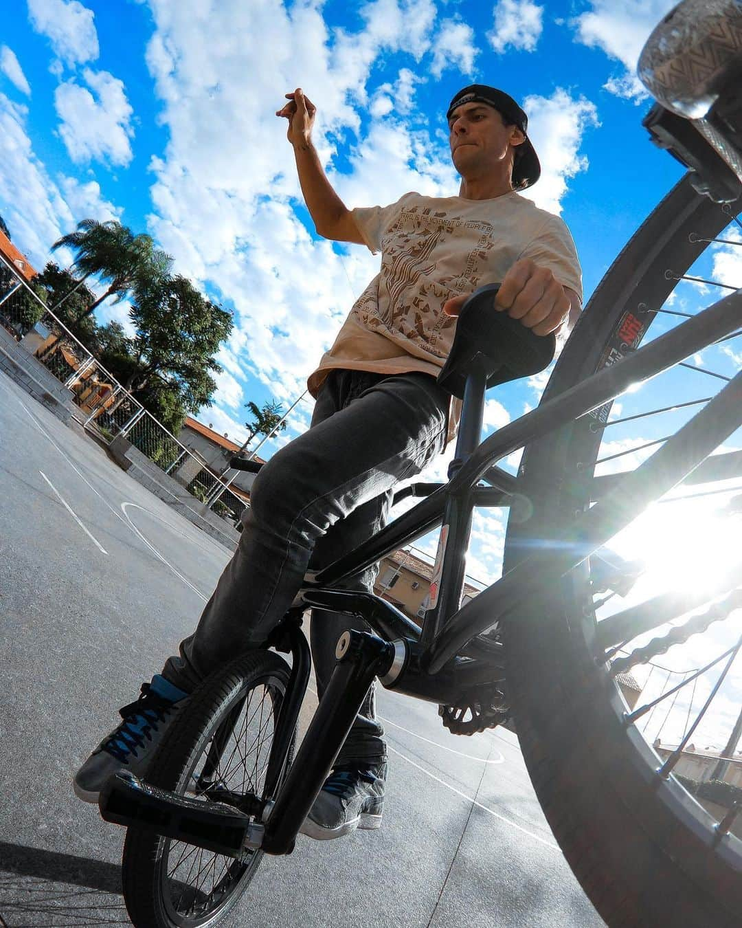 goproさんのインスタグラム写真 - (goproInstagram)「Photo of the Day: What's your most creative mounting location? @brunozebu captured an angle that only his #GoPro could get. • • • @GoProBR #GoProBR #GoProTravel #TripOn #BMX #BMXFlatland」8月4日 0時06分 - gopro