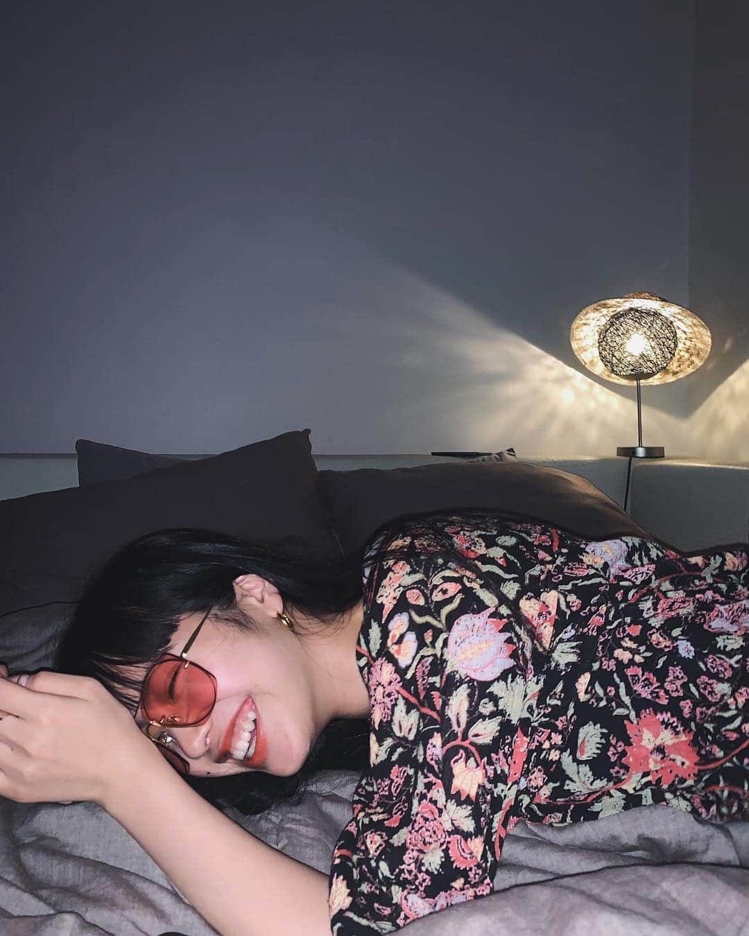 北澤舞悠（まゆちる）のインスタグラム：「잘자~~🌙」