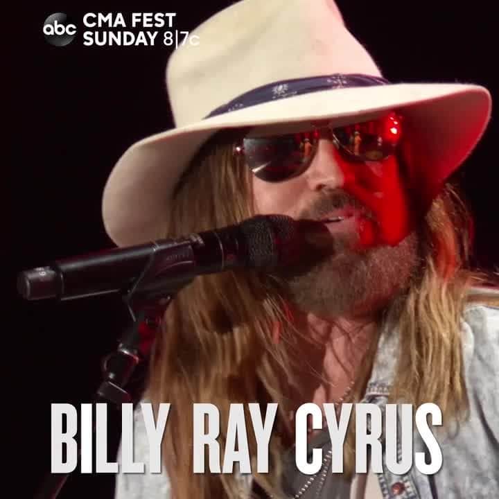 アメリカン・ブロードキャスティング・カンパニーのインスタグラム：「Yeah, we're gonna take y'all down the old town road with @lilnasx and @billyraycyrus for their first ever live performance TOMORROW on #CMAFest!」