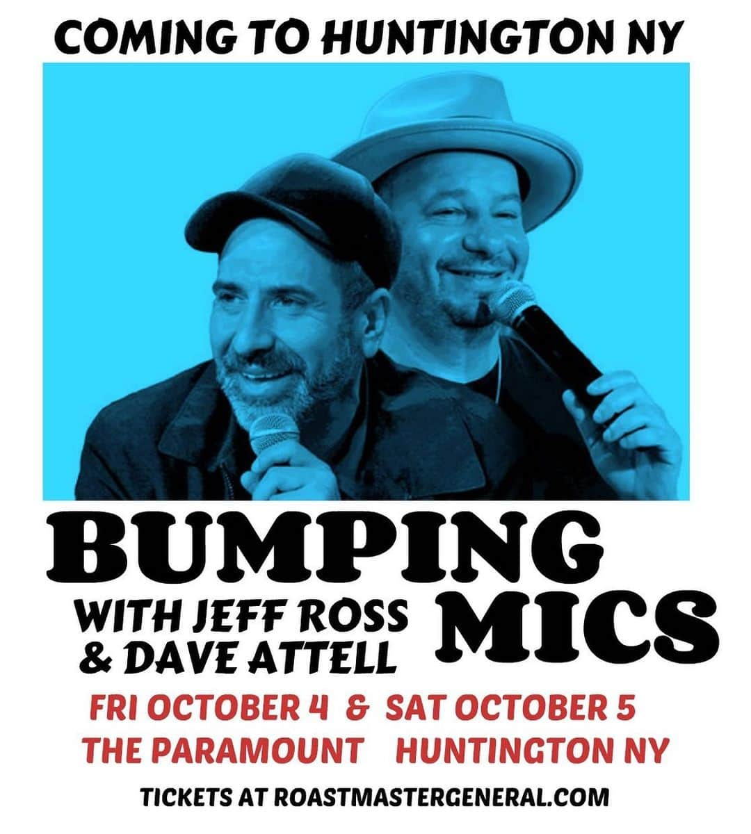 ジェフリー・ロスさんのインスタグラム写真 - (ジェフリー・ロスInstagram)「We added a second show. Don’t blow it. #BumpingMics LIVE on Long Island.」8月4日 1時00分 - therealjeffreyross