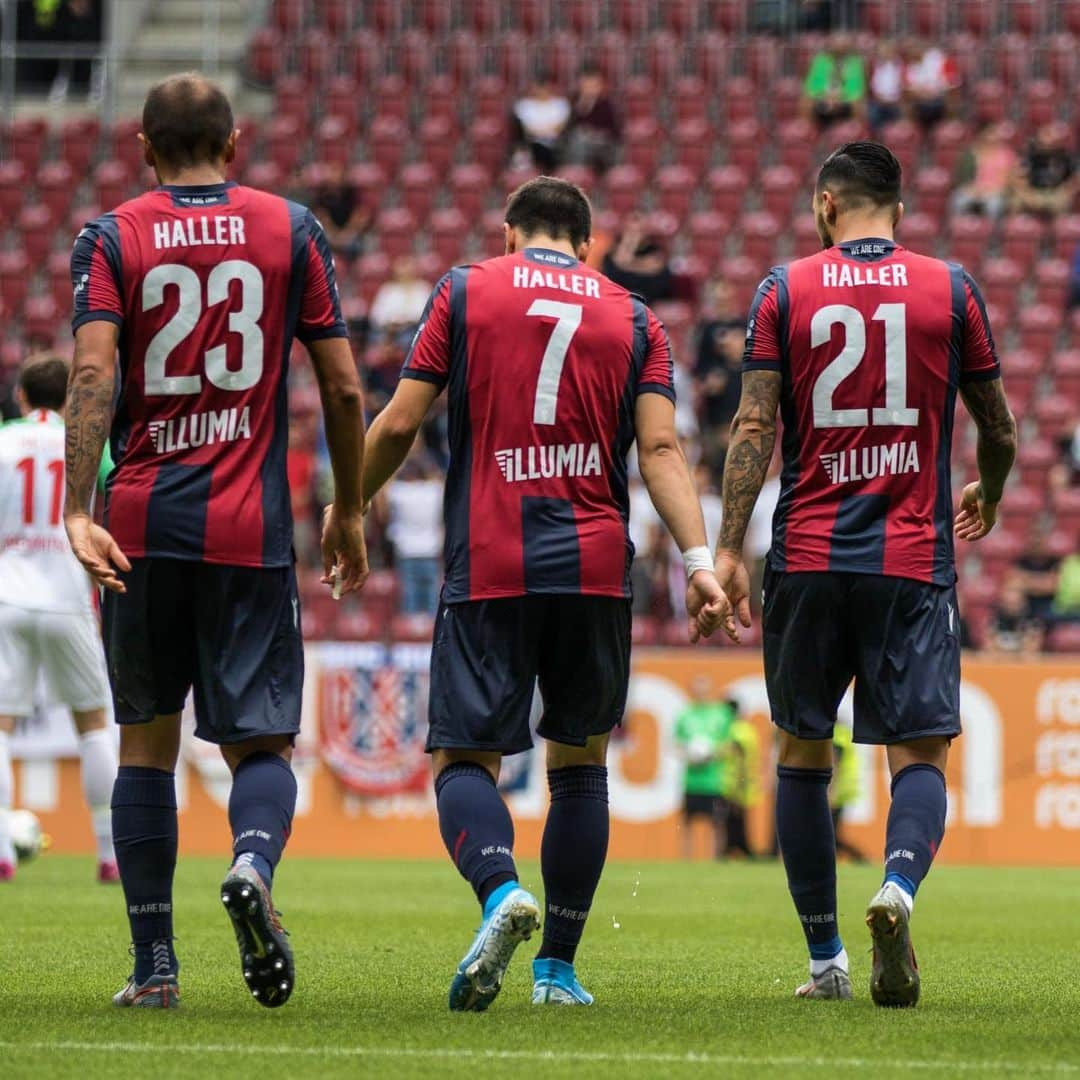 ボローニャFCさんのインスタグラム写真 - (ボローニャFCInstagram)「HALLER ❤️💙 #WeAreOne」8月4日 1時30分 - officialbolognafc