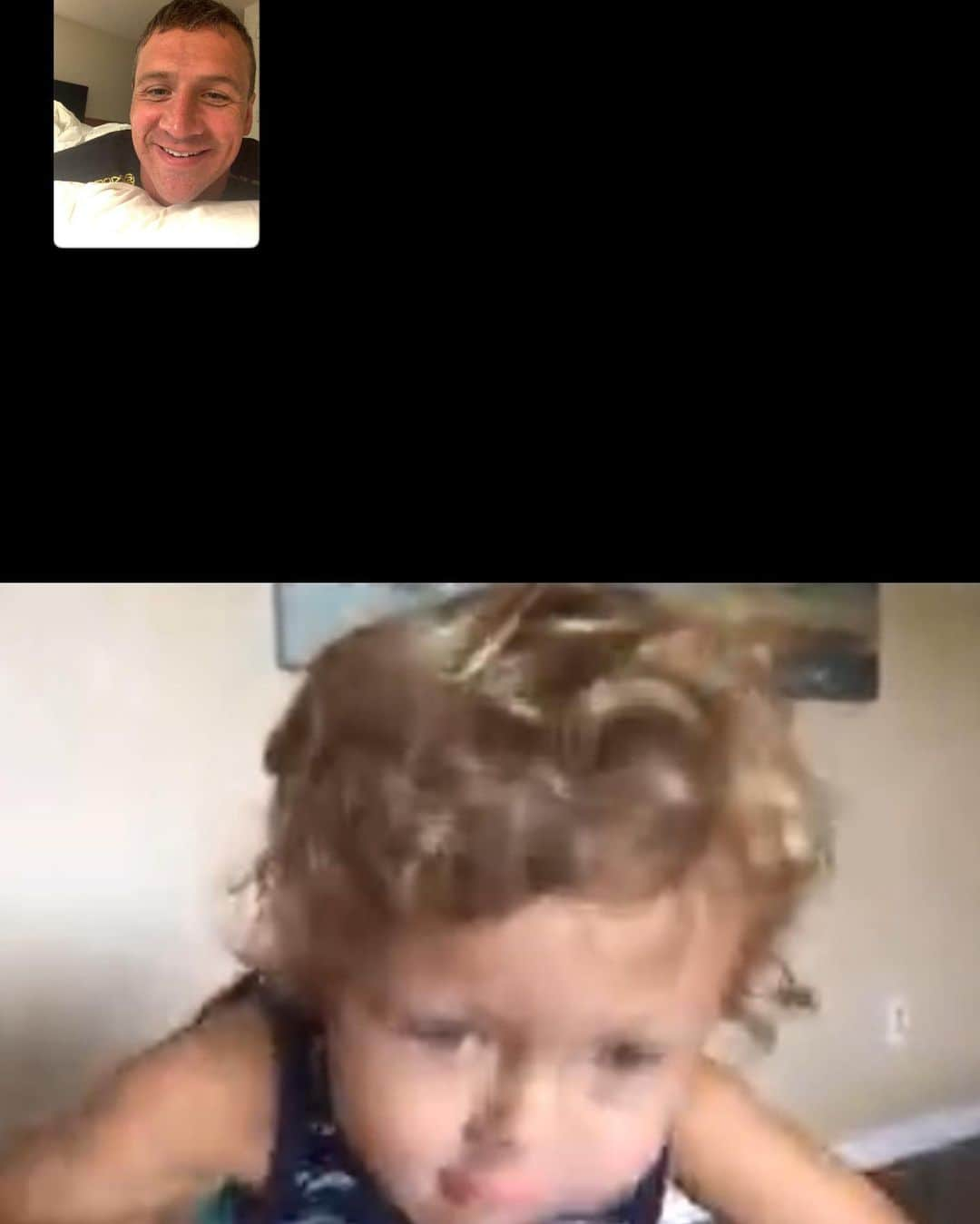 ライアン・ロクテさんのインスタグラム写真 - (ライアン・ロクテInstagram)「Best birthday present! This morning I got to play tag with my son @caidenandlivlochte thru #facetime sorry to my dad for having to chase him around for me!!! #35 #myboy」8月4日 1時39分 - ryanlochte