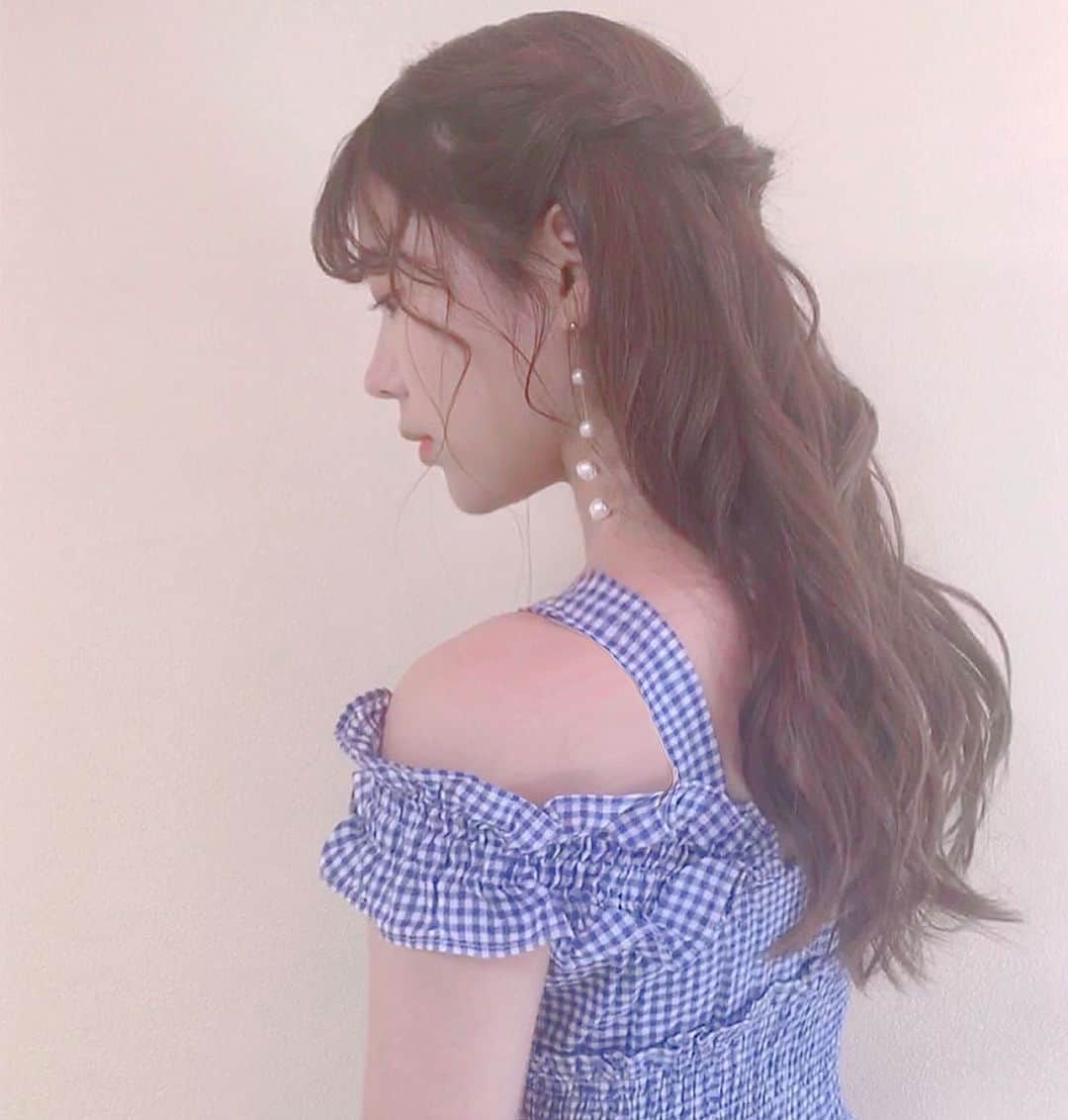 のインスタグラム：「生誕の時の ヘアアレンジ💇  #hairsalon #hairstyles #hairarrange #haircolour」