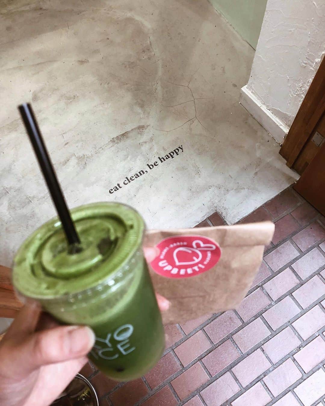 のインスタグラム：「ｅａｔ ｃｌｅａｎ，ｂｅ ｈａｐｐｙ✌🏽 #tokyojuice」