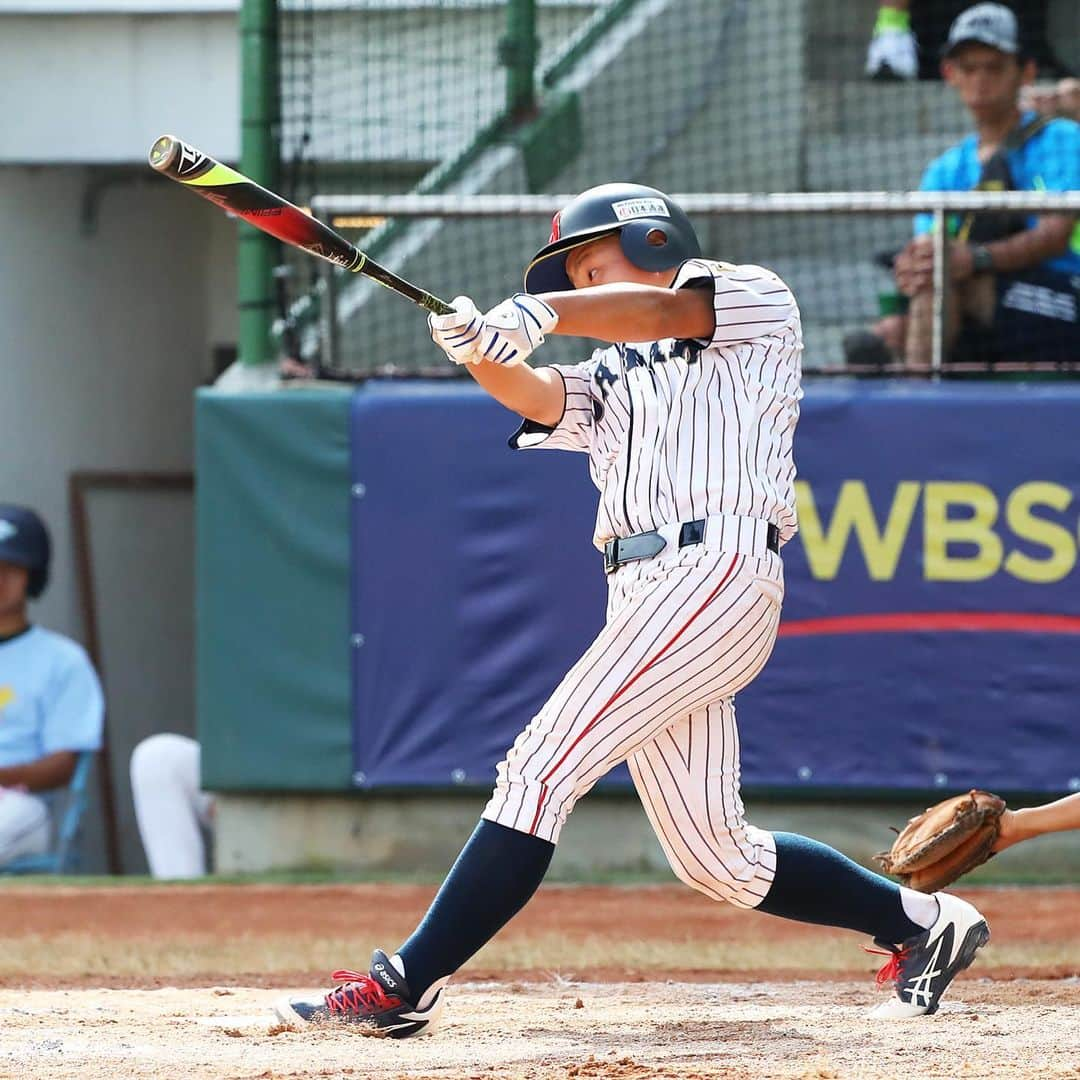 侍ジャパンさんのインスタグラム写真 - (侍ジャパンInstagram)「⠀ 第5回 WBSC U-12 ワールドカップ スーパーラウンド 第3戦 日本 3 - 8 メキシコ  メキシコに敗れ今大会初黒星💦 チャイニーズ・タイペイとの決勝戦は4日（日）日本時間19時半プレイボール⚾️✨✨ ⠀ ⠀ #侍ジャパン #U12代表 #ワールドカップ #泉祐成 #鈴木拓斗 #今井蓮 #三宅巧人 #重松寿翔 #高畑知季」8月4日 2時15分 - samuraijapan_official