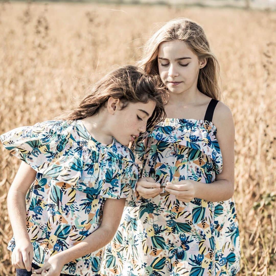 のインスタグラム：「Dressed for carefree Summer days.  #TrussardiJunior #SS19」