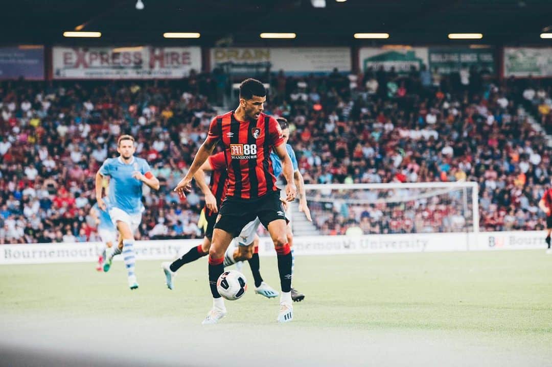 ドミニク・ソランケのインスタグラム：「Last game of Pre season done. Another 90 mins. a goal, and back at the vitality🙌🏾」
