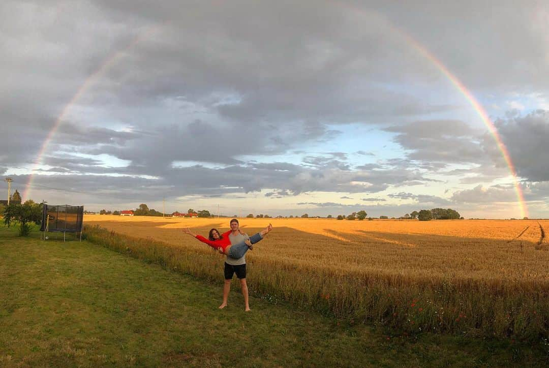 アレクサンドラ・フェルステッドさんのインスタグラム写真 - (アレクサンドラ・フェルステッドInstagram)「🌈🇸🇪」8月4日 3時32分 - binkyfelstead