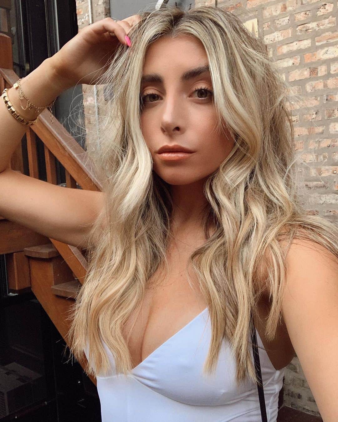 Lauren Elizabethのインスタグラム：「Flew to Chicago for a minute」