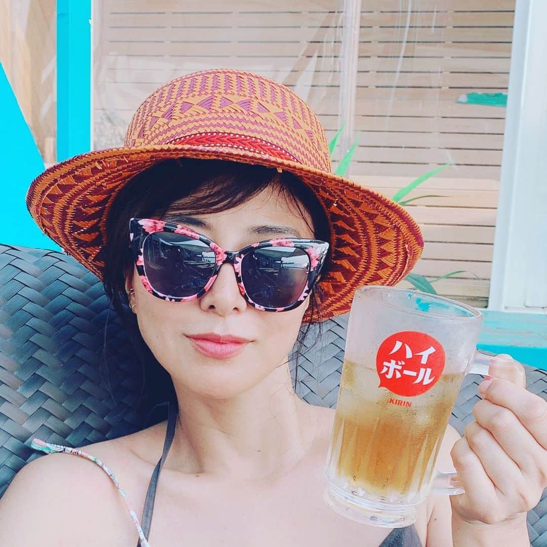 DJ AMIGAのインスタグラム：「#夏 #ハイボール  #中身はウーロンハイ」