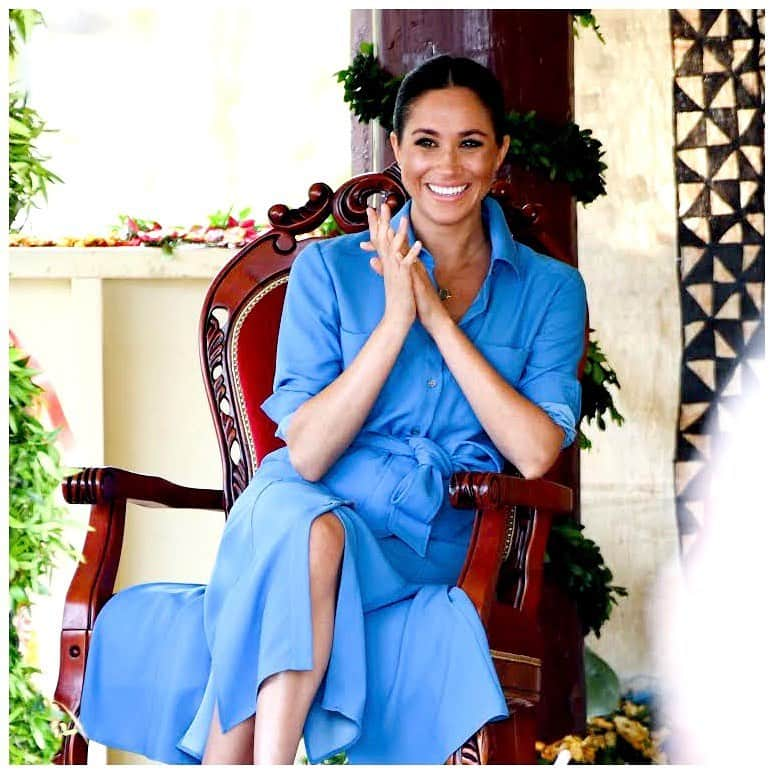 英ヘンリー王子夫妻のインスタグラム：「Wishing HRH The Duchess of Sussex a very Happy Birthday 🎂 • ‘Happy Birthday to my amazing wife. Thank you for joining me on this adventure!’ - Love, H  Photo©️PA/Doug Peters」