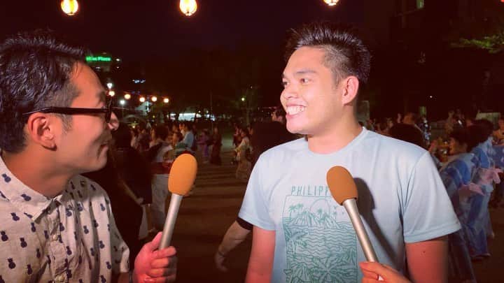 DJ MEGURUのインスタグラム：「昨日は大四日市祭りの盛り上がりをリポーターとしてCTYで出演させて頂きました。  夏だ！祭だ！盆踊りだ！  #1日でかき氷３つは流石にキツイぜ」