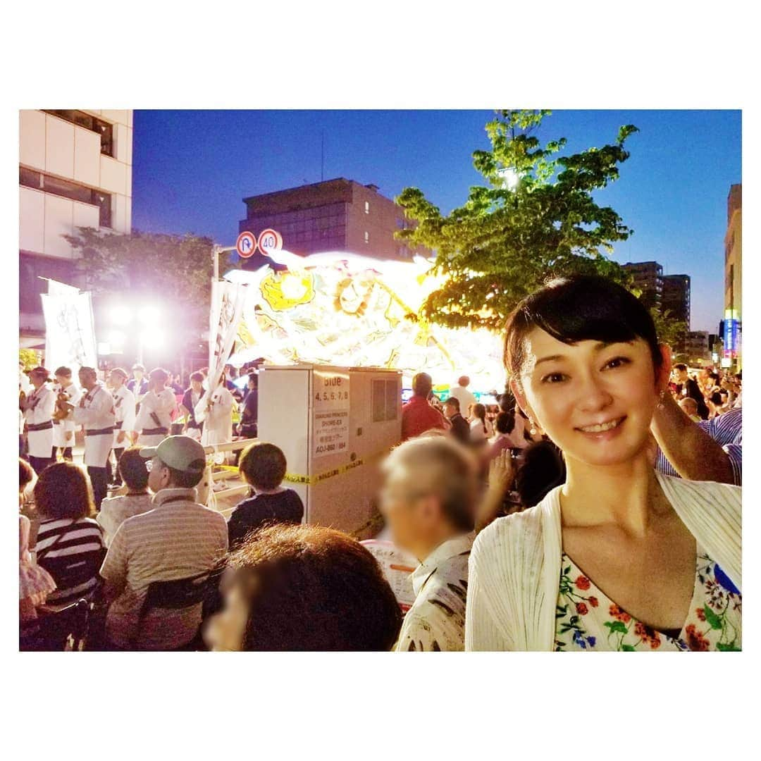 風花舞さんのインスタグラム写真 - (風花舞Instagram)「青森・ねぶた祭りを見ました。 楽しかった！  #ダイヤモンドプリンセス#寄港地#青森#ねぶた祭り#楽しかった」8月4日 7時47分 - kazahanamai_official