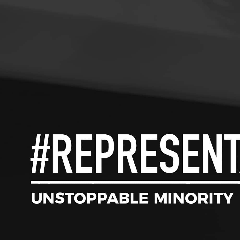 ルーディ・リンのインスタグラム：「#representasn // unstoppable minority」