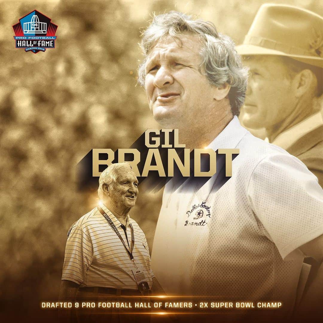NFLさんのインスタグラム写真 - (NFLInstagram)「He always had an eye for Hall of Famers… Now legendary @dallascowboys executive Gil Brandt becomes one! ⭐️ #PFHOF19」8月4日 8時18分 - nfl
