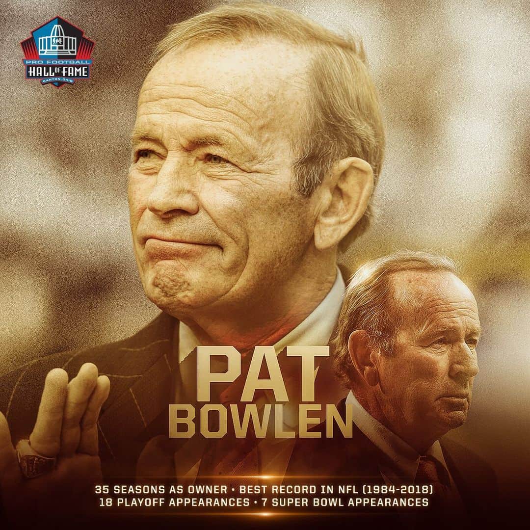 NFLさんのインスタグラム写真 - (NFLInstagram)「The late Pat Bowlen, forever enshrined in Canton. #PFHOF19」8月4日 9時42分 - nfl