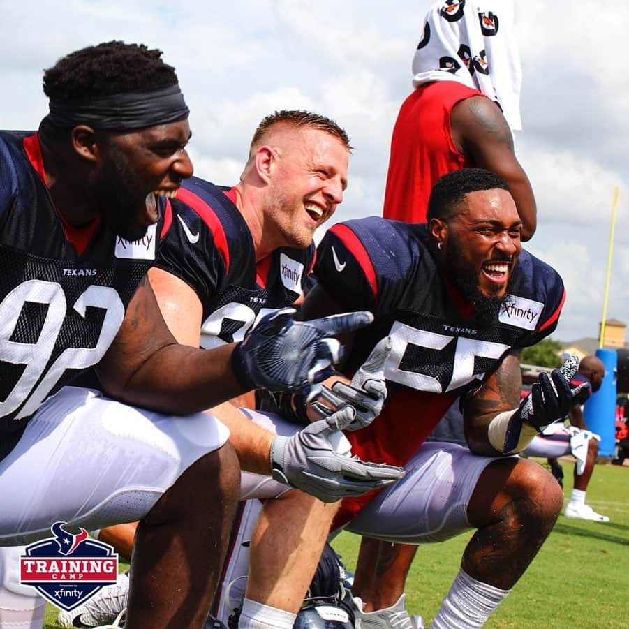 ヒューストン・テキサンズさんのインスタグラム写真 - (ヒューストン・テキサンズInstagram)「Day 8 was great. #TexansCamp」8月4日 9時52分 - houstontexans