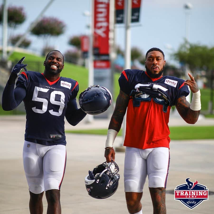 ヒューストン・テキサンズさんのインスタグラム写真 - (ヒューストン・テキサンズInstagram)「Day 8 was great. #TexansCamp」8月4日 9時52分 - houstontexans