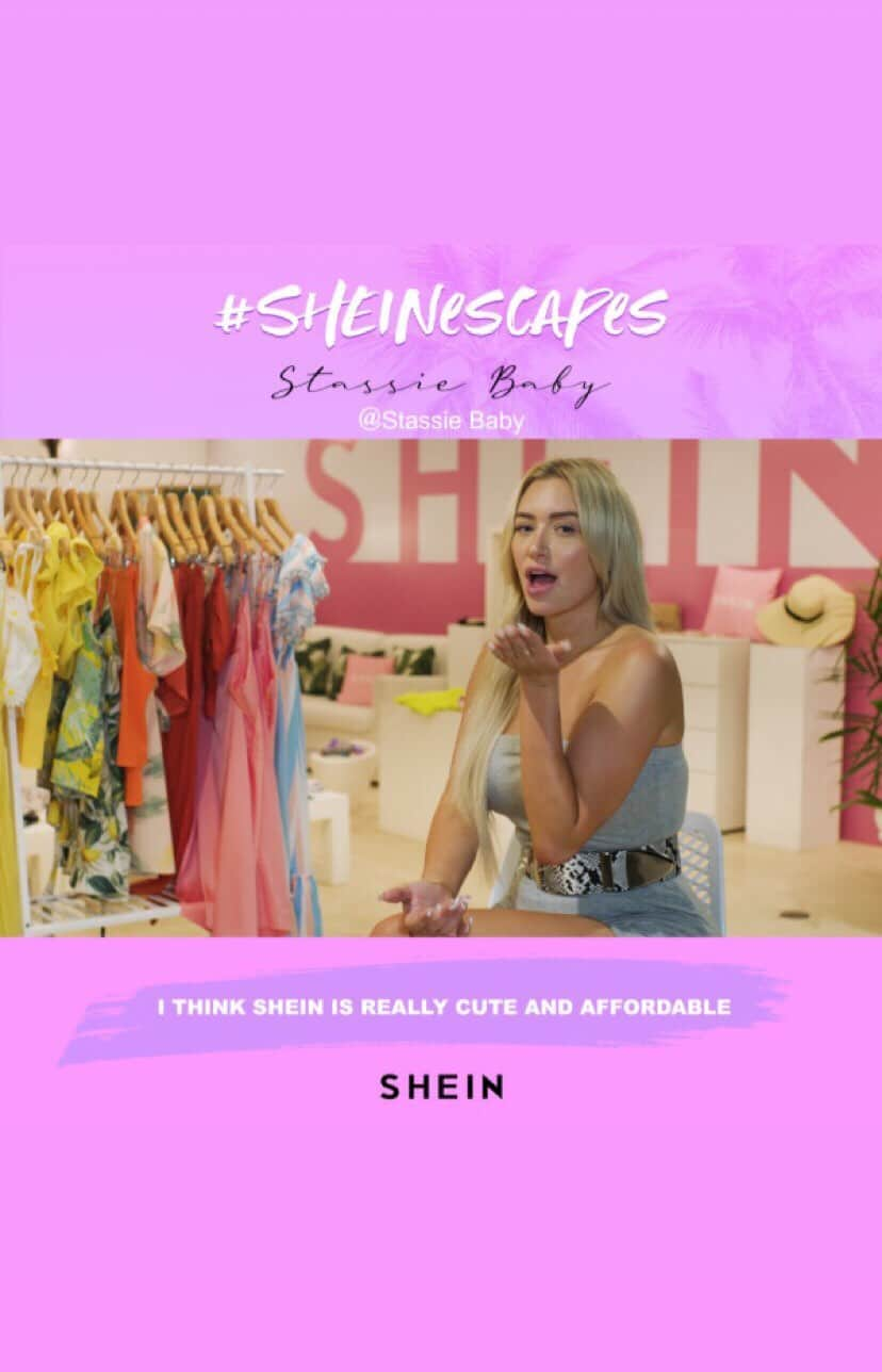 SHEINのインスタグラム