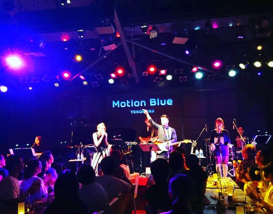 宮本美季のインスタグラム：「‪昨日の横浜Motion Blue、植松陽介✖︎宮本美季ツーマンライブお越し頂きありがとうございましたー😊 アラジンのFriend like me、クセになりそう🤣 そして、みなみちゃんの募金も沢山ありがとうございましたー！！」