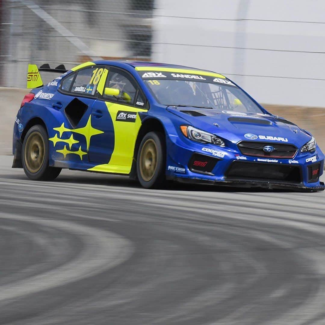 Subaru of Americaさんのインスタグラム写真 - (Subaru of AmericaInstagram)「Two rounds of rallycross qualifying from Canada are done, and @subarumotorsportsusa is looking for their fourth win of the season. Be sure to tune into the @arxrallycross livestream tomorrow to catch all the action! #SubaruMotorsportsUSA」8月4日 12時26分 - subaru_usa