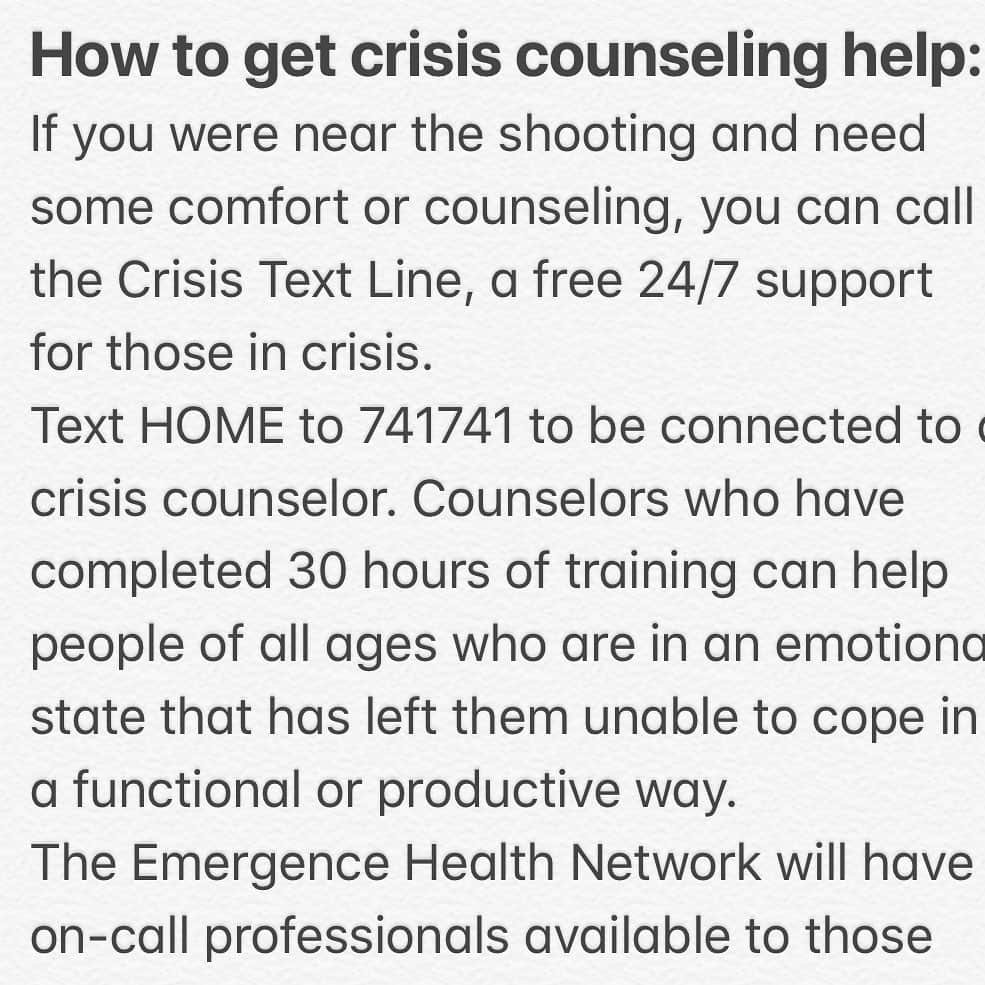ジェイミー・キングさんのインスタグラム写真 - (ジェイミー・キングInstagram)「HOW TO HELP THE VICTIMS & THE FAMILIES OF THE EL PASO SHOOTING 🌹 LINK IN BIO TO DONATE! SWIPE or READ BELOW:  How to make a financial donation to El Paso shooting victims: Donations are being accepted by the El Paso Community Foundation for the victims of the shooting. EPCF will waive administrative and credit card fees for all donations. To donate: https://epcf.org/victims The Paso del Norte Community Foundation has established the El Paso Victims Relief Fund to support the victims and families of the shooting. To donate: http://bit.ly/EPVictimsReliefFund *DONATE BLOOD at Vitalent Blood Services: Blood donations are being accepted for patients in critical condition Vitalent Blood Services at 424 S. Mesa Hills Drive and 133 N. Zaragoza Road in El Paso. Donations are also being accepted at 1200 Commerce Dr in Las Cruces, which will be open until 5 p.m. Saturday. *The Mesa Hills and Zaragoza locations will be open from 8 a.m. to 5 p.m. Sunday, Aug. 4. To make an appointment, go to bloodhero.com or call 877-258-4825 to make an appointment to donate. *Lyft offers free rides to donate blood: Lyft is offering free rides to those individuals donating at designated blood centers. The company is deploying its "Wheels For All program for local El Paso residents. Use code ELPRELIEF19, which is valid for two rides, up to $15 each. More information: https://lft.to/2LYWTsy *HOW TO LOCATE FAMILY MEMBERS A family reunification center will be set up for people who may have been separated from their loved ones or worried they were involved in a shooting at an El Paso Walmart.  The reunification center will be set up at McCarthur Middle School  on Whitus Drive. *HOW TO GET CRISIS COUNSELING HELP: If you were near the shooting and need some comfort or counseling, call the Crisis Text Line, free 24/7 support for those in crisis. Text HOME to 741741 to be connected to a crisis counselor.  The Emergence Health Network will have on-call professionals available to those individuals in need.  More info: http://bit.ly/2Ki3v1O * Emergence Health Network Crisis Hotline: 915-779-1800 * Toll Free Crisis Hotline 1-877-562-6467 * EHN Extended Observation Unit: 1601 E. Yandell St. Suite B」8月4日 12時48分 - jaime_king