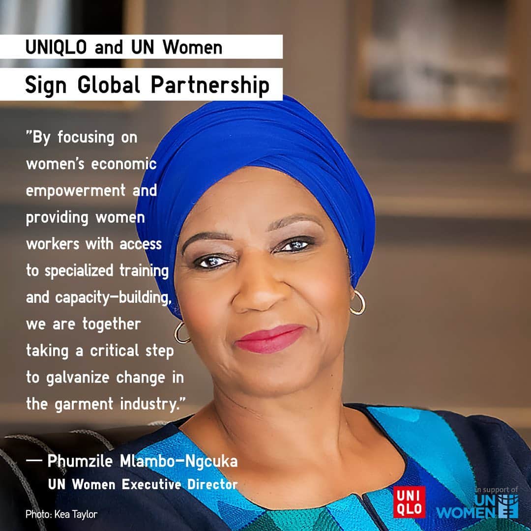 ユニクロさんのインスタグラム写真 - (ユニクロInstagram)「UNIQLO has partnered with UN Women to champion women`s rights and empowerment in apparel industry.  Learn more here: http://uniqlo.com/en/sustainability/action/unwomen #womenempowerment #lifewear」8月4日 13時01分 - uniqlo