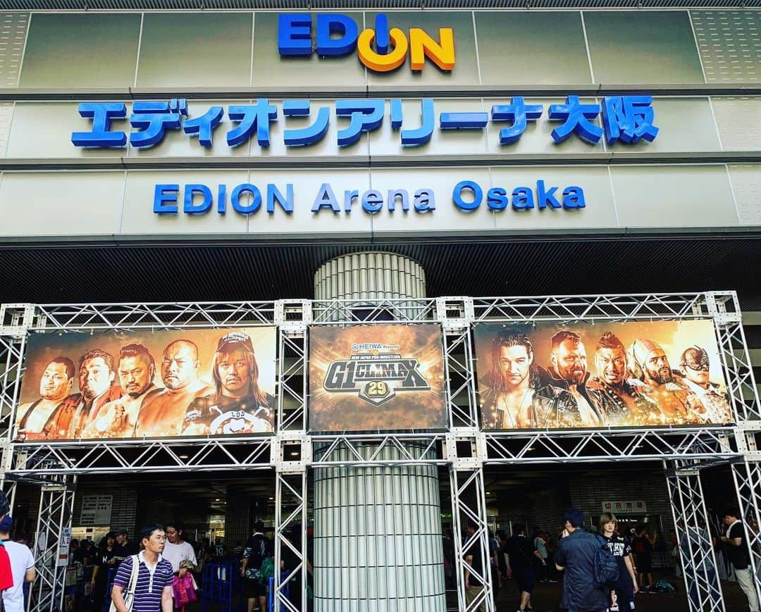 新日本プロレスさんのインスタグラム写真 - (新日本プロレスInstagram)「Today !! #G129 in OSAKA Day 02!!🔥 @njpw1972  #新日本プロレス #プロレス #大阪府立体育会館」8月4日 13時30分 - njpw1972