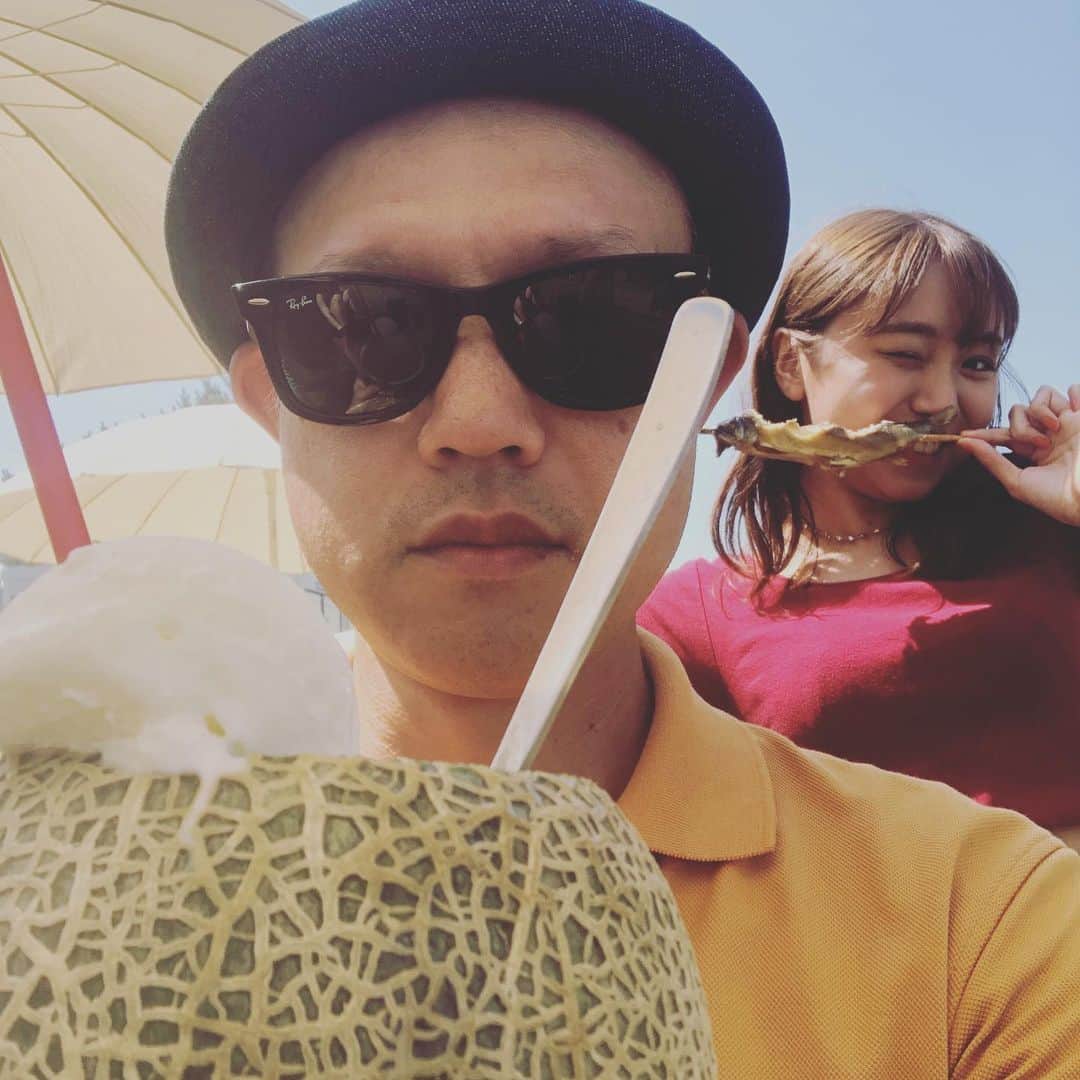 のインスタグラム：「ロッキンなうw うしろにwww」