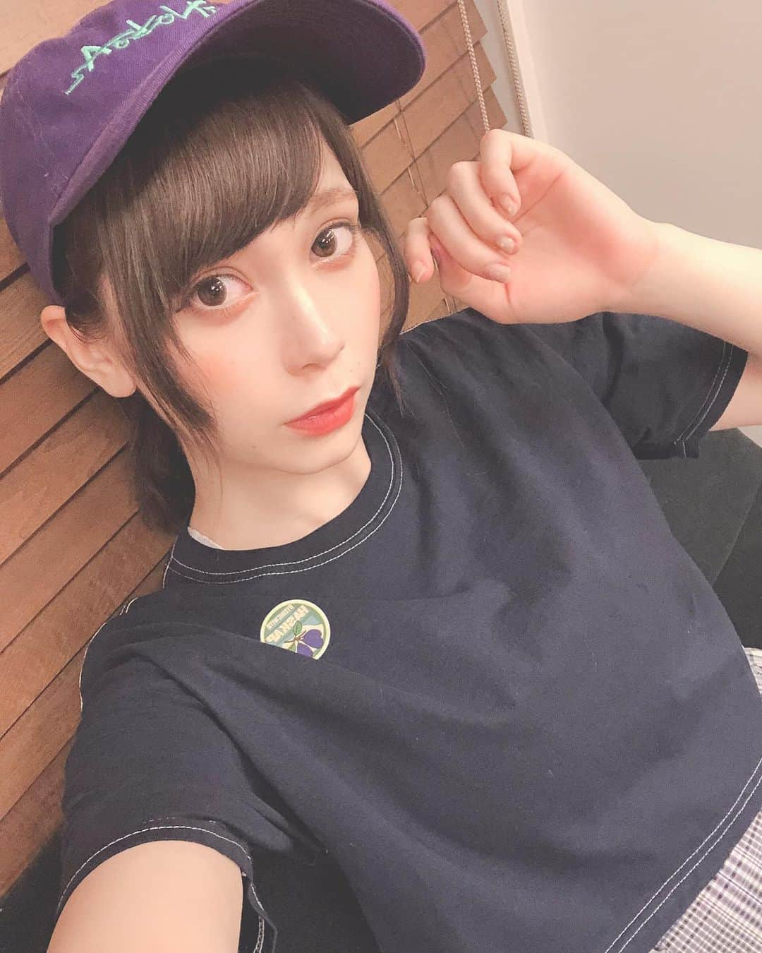 藤城アンナさんのインスタグラム写真 - (藤城アンナInstagram)「SuiseiNoboAzキャップほんとかわいいでしょ～」8月4日 14時49分 - annafujishirochan