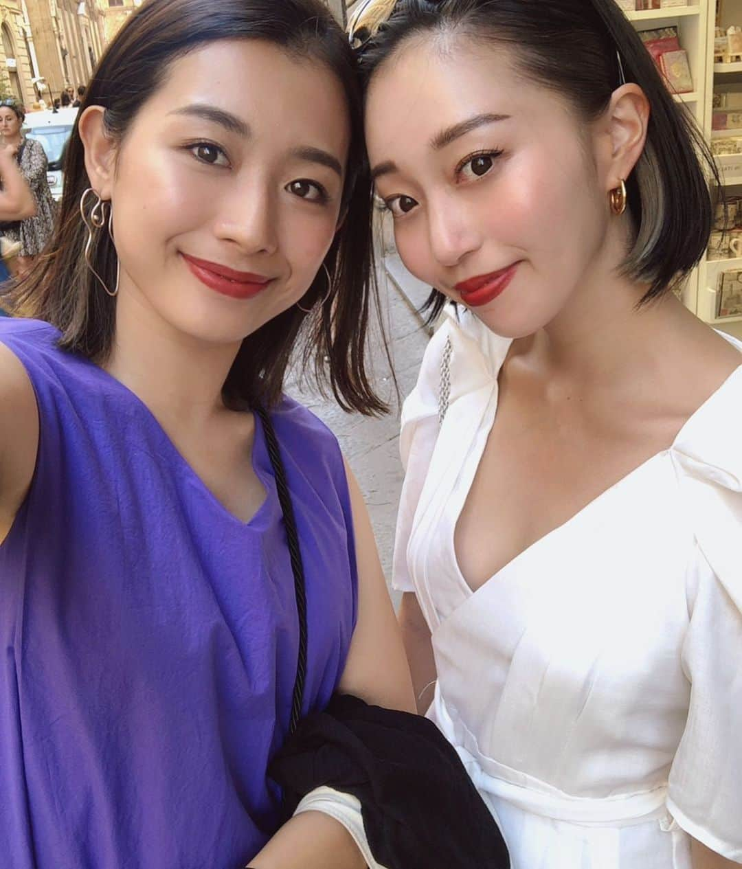 鬼辻麻衣さんのインスタグラム写真 - (鬼辻麻衣Instagram)「💜💛💜 summer trip with @anriworld 😚 ・ ・ しょうもないことでずっと笑ってる。 #自由人の旅 #あんとまいの夏休み」8月5日 0時33分 - kitsumai