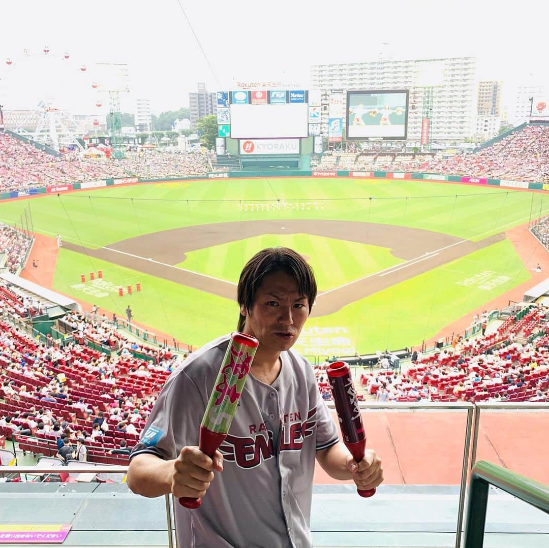 狩野英孝さんのインスタグラム写真 - (狩野英孝Instagram)「頑張れ！東北楽天ゴールデンイーグルス！！！」8月4日 16時55分 - kano9x