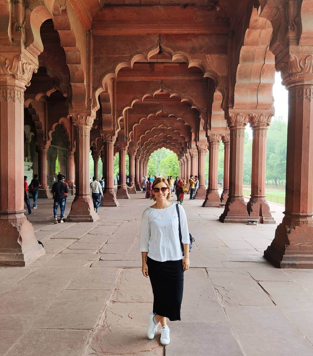ガリア・ドボラクのインスタグラム：「A sunday morning in Old Delhi 💁🇮🇳」
