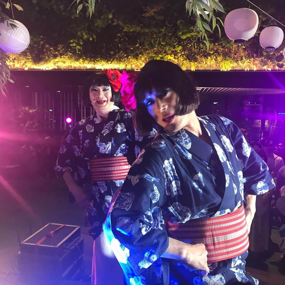 MEGUMIさんのインスタグラム写真 - (MEGUMIInstagram)「@keitamaruyama さんのおしゃれ盆踊り最高でした！ ケイタさん 皆の遊び場を創ってくれてありがとうー❤️❤️❤️❤️ #おしゃれ盆踊り」8月4日 17時38分 - megumi1818