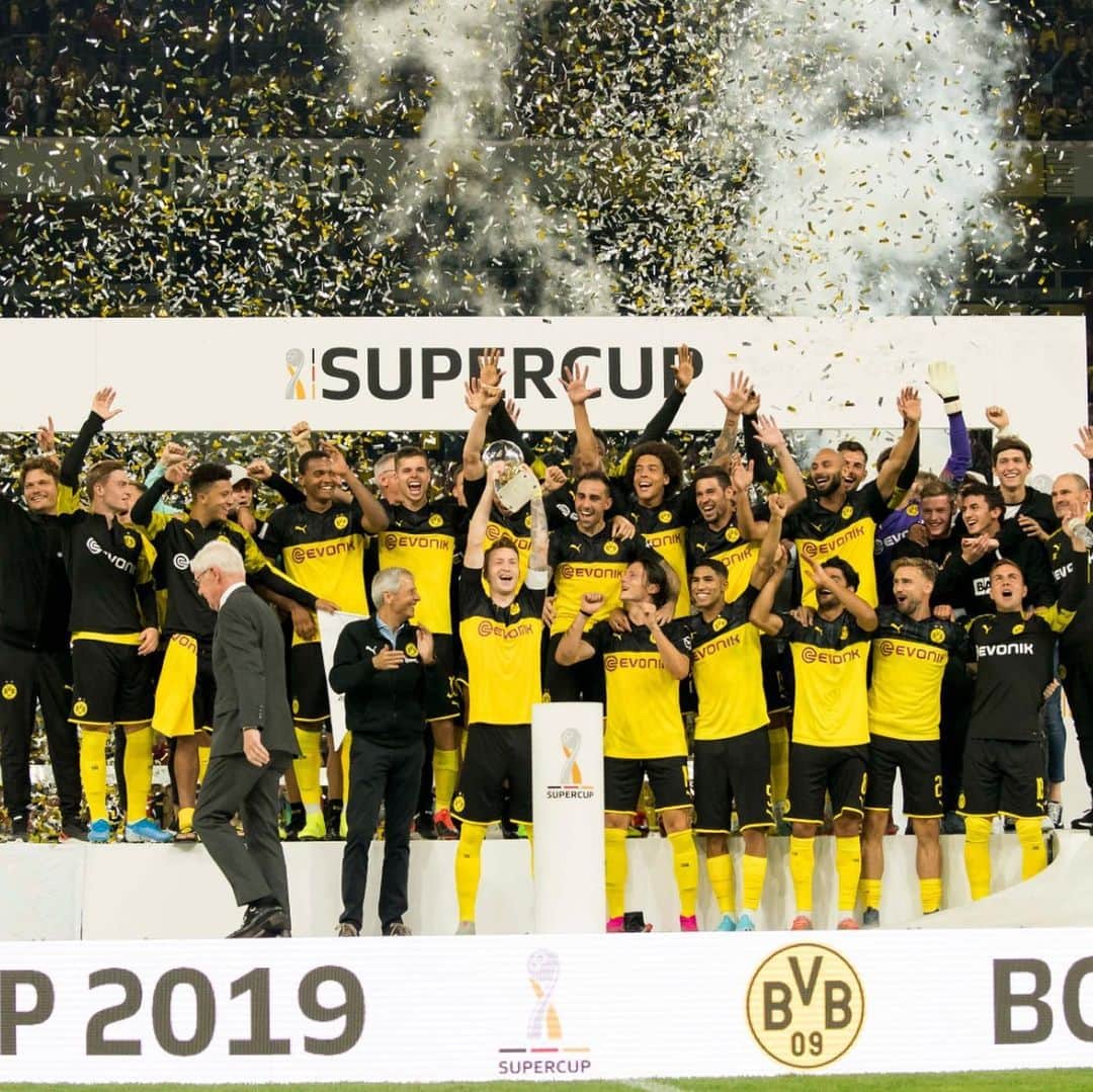 ニコ・シュルツのインスタグラム：「🏆 #supercup @bvb09」