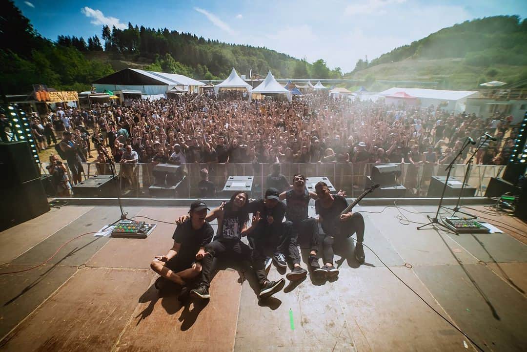 Crystal Lakeさんのインスタグラム写真 - (Crystal LakeInstagram)「Thank you @openairgraenichen in Switzerland yesterday! It was a great to start our “HELIX European Summer Tour” season 2. We’ll be back in November @neversaydietour! See you all there!  Photo: @johngyllhamn  #CrystalLake #Helix #WorldTour2019」8月4日 19時05分 - crystallake777
