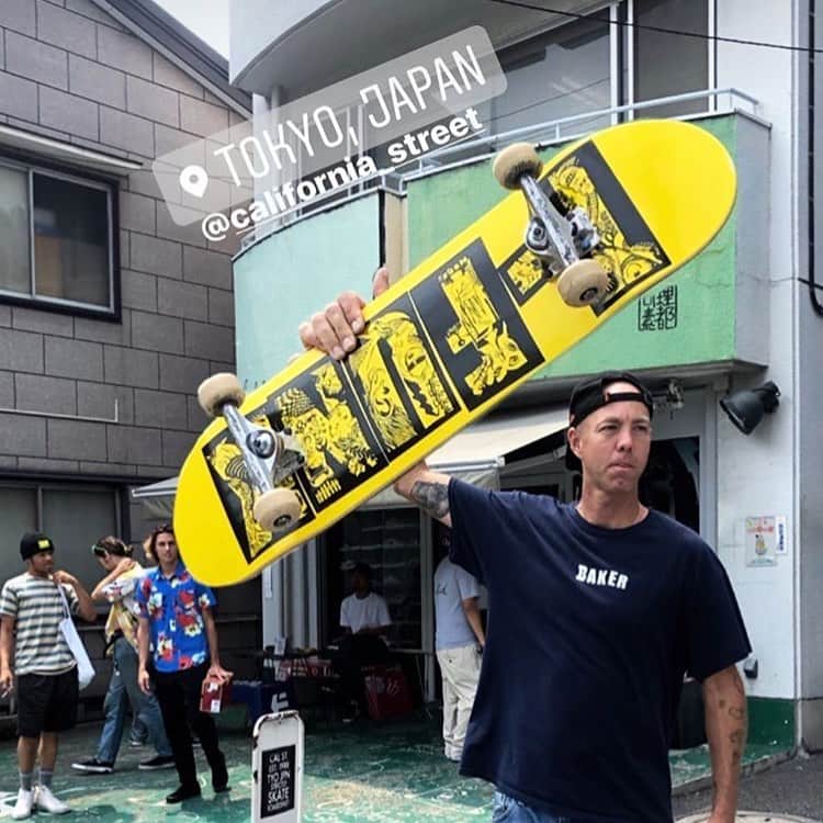 スケートボードのカリフォルニアストリートのインスタグラム