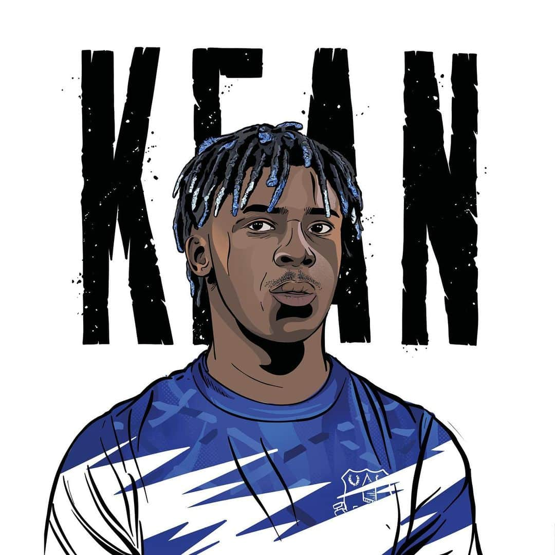 エヴァートンFCさんのインスタグラム写真 - (エヴァートンFCInstagram)「Benvenuto, @moise_kean! 💙🙌 • • • #kean #moisekean #everton #efc #blues #toffees #coyb #transfers #juventus #seriea #italy #azzurri #premierleague #pl」8月4日 19時30分 - everton